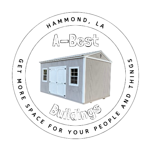 portable buildings sheds cabins garages barns storage A-Best Buildings in Hammond, LA
