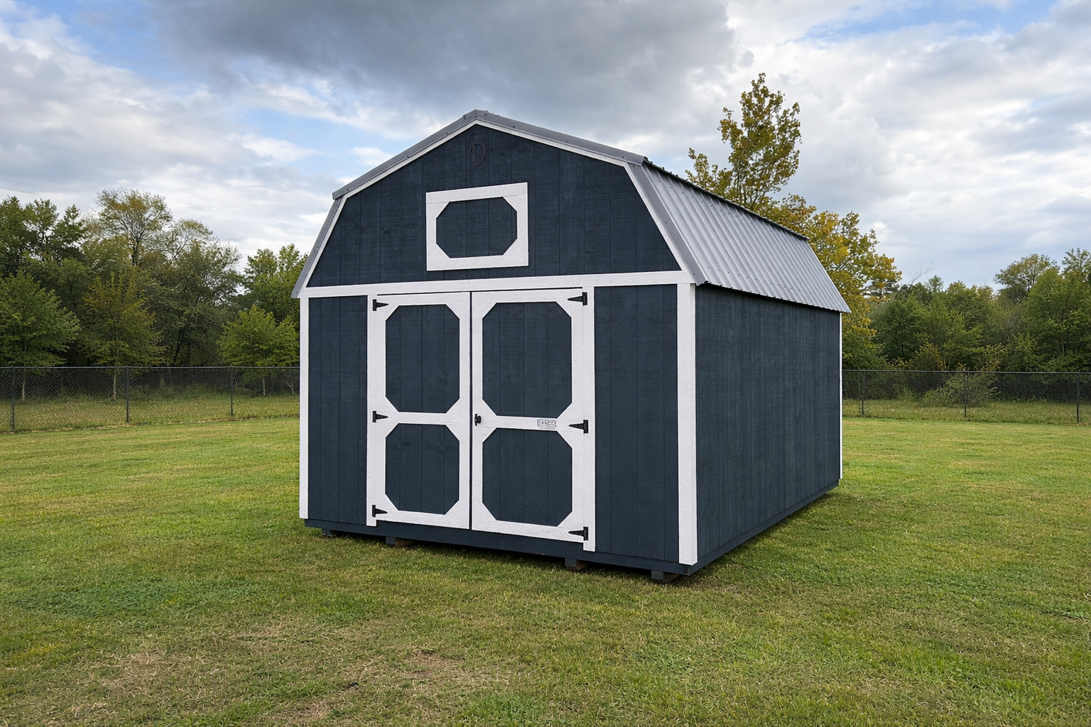 12×16 Lofted Barn in Hammond LA (241159) | A-Best Buildings