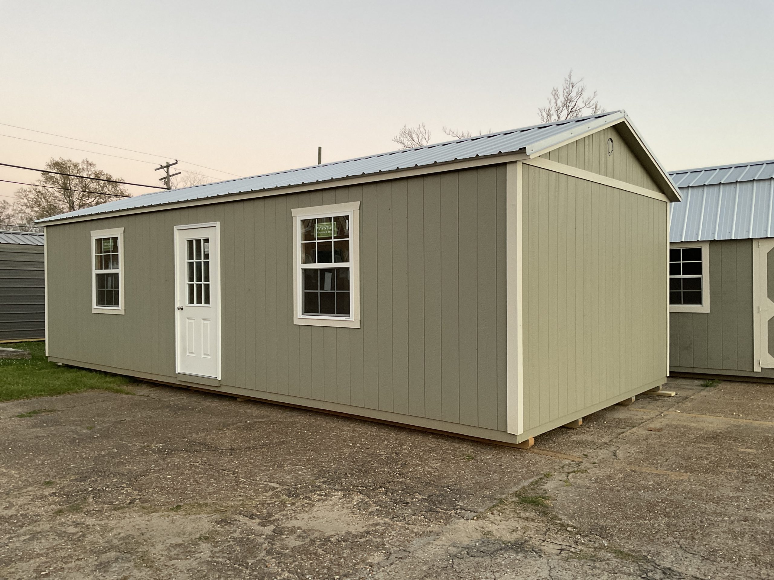 14×32 House Shell in Hammond LA (260082) | A-Best Buildings