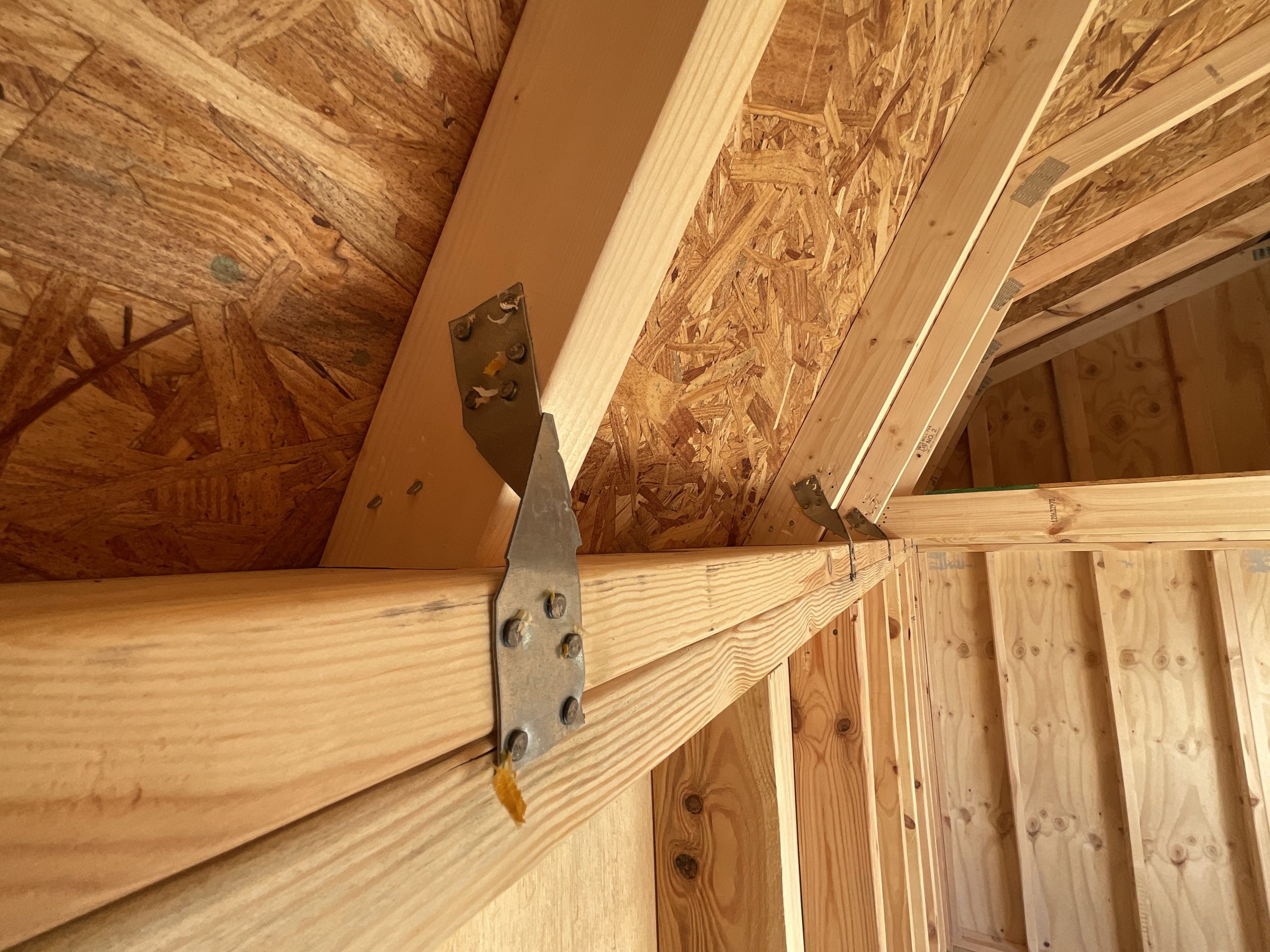 hurricane clips portable building framing 150 mph storm rated shed Hammond LA