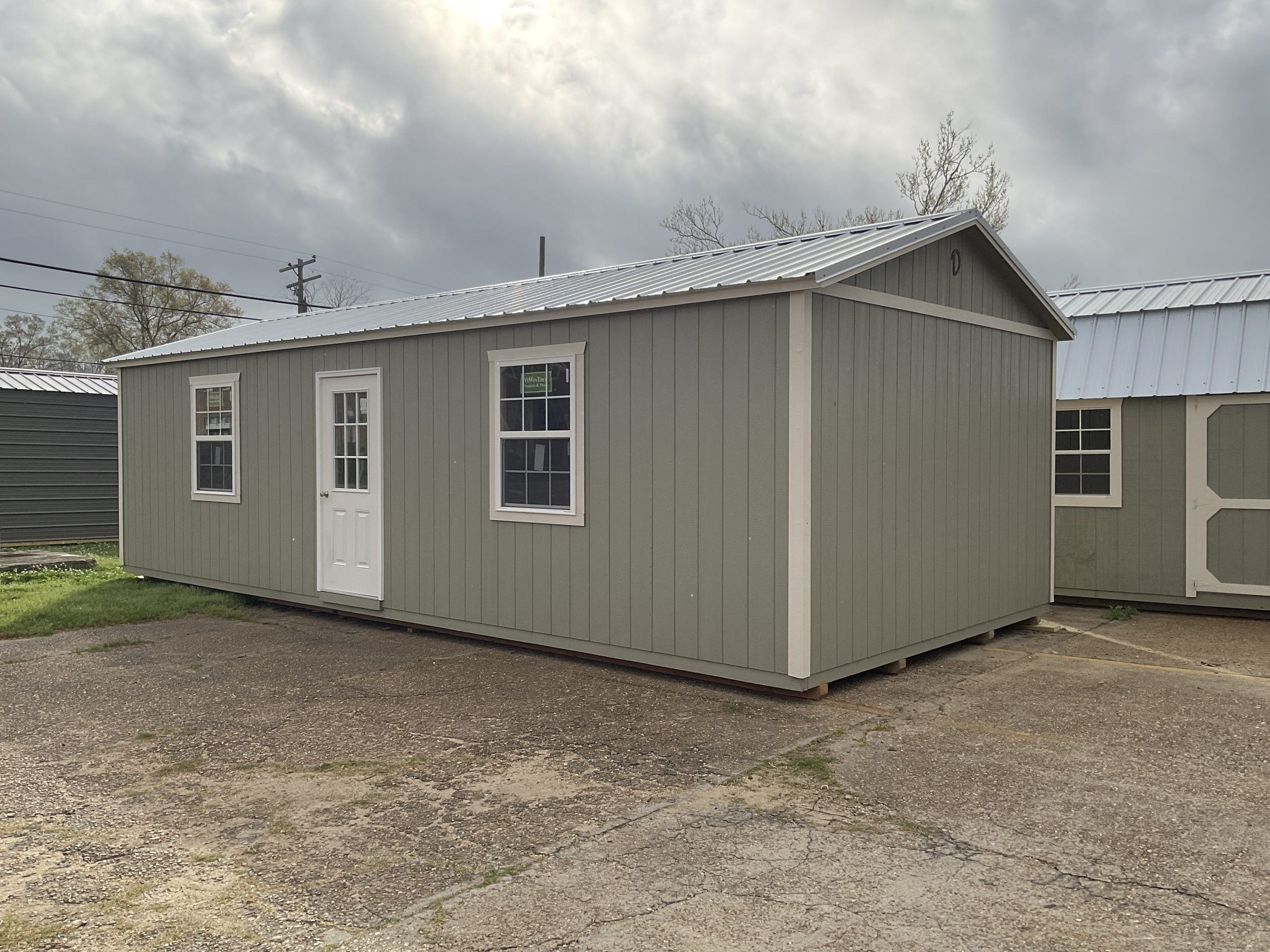 14x32 tiny home shell with interior walls framed for sale in Hammond Louisiana