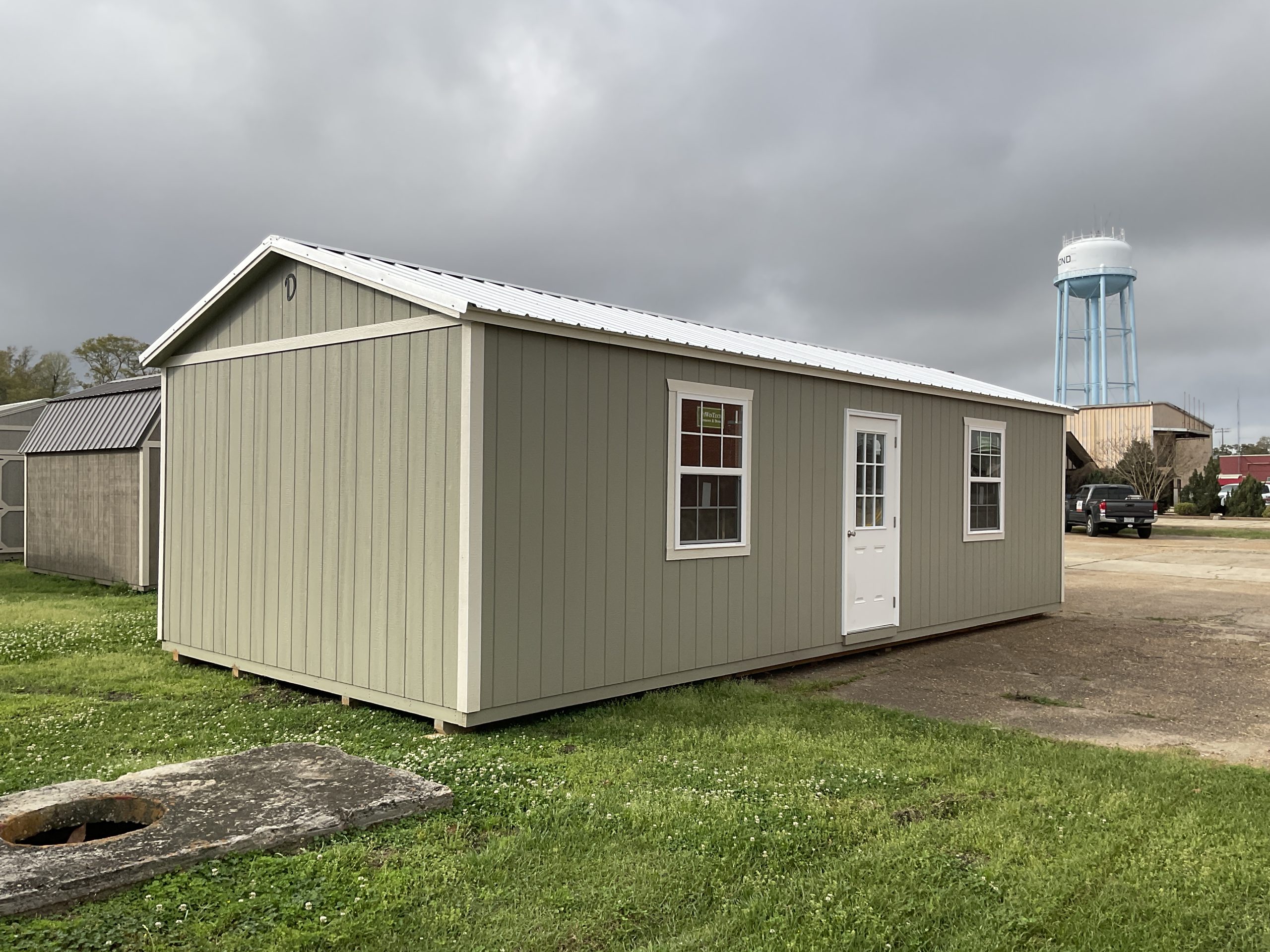 14x32 tiny home shell with interior walls framed for sale in Hammond Louisiana