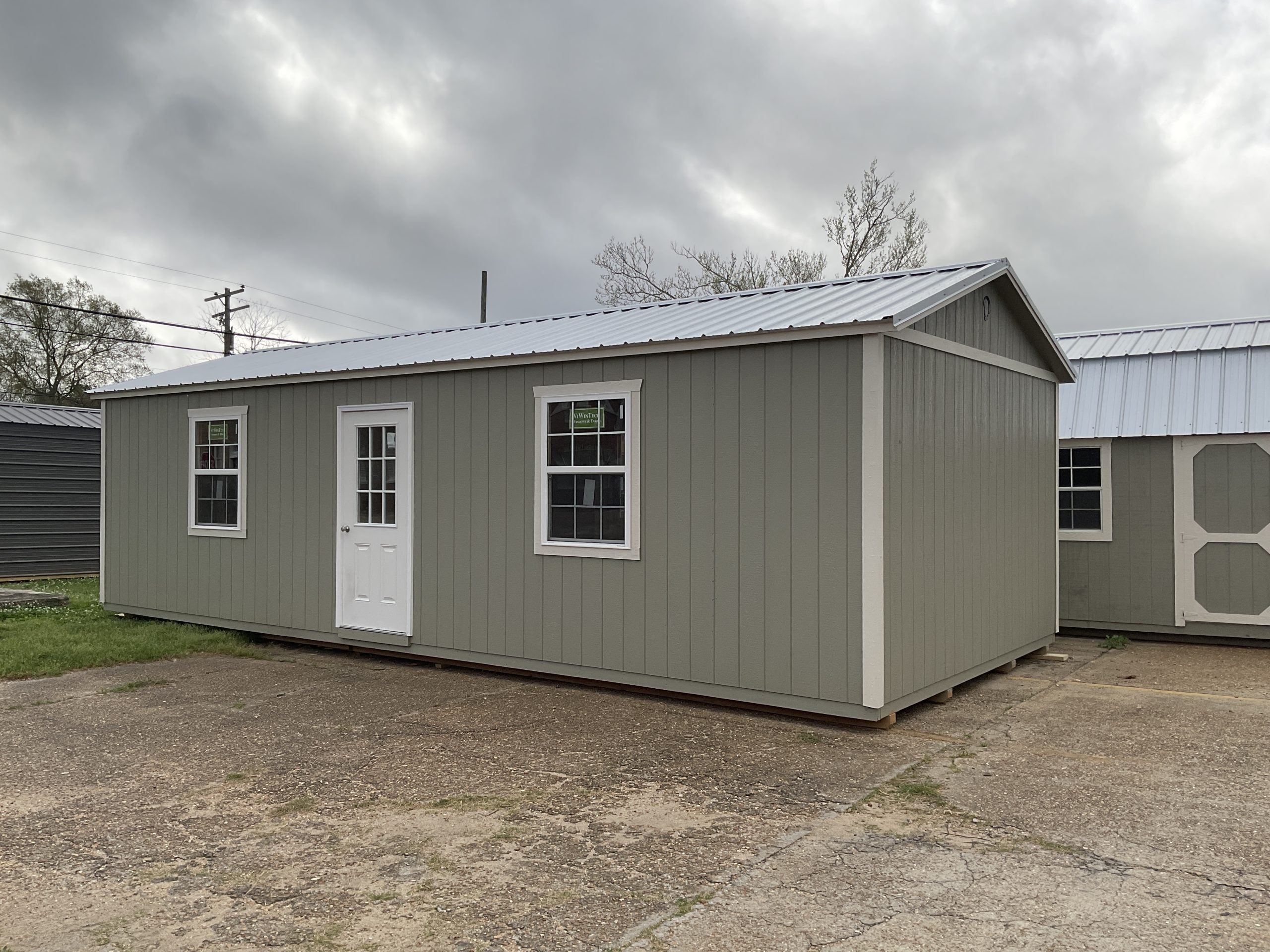 14x32 tiny home shell with interior walls framed for sale in Hammond Louisiana