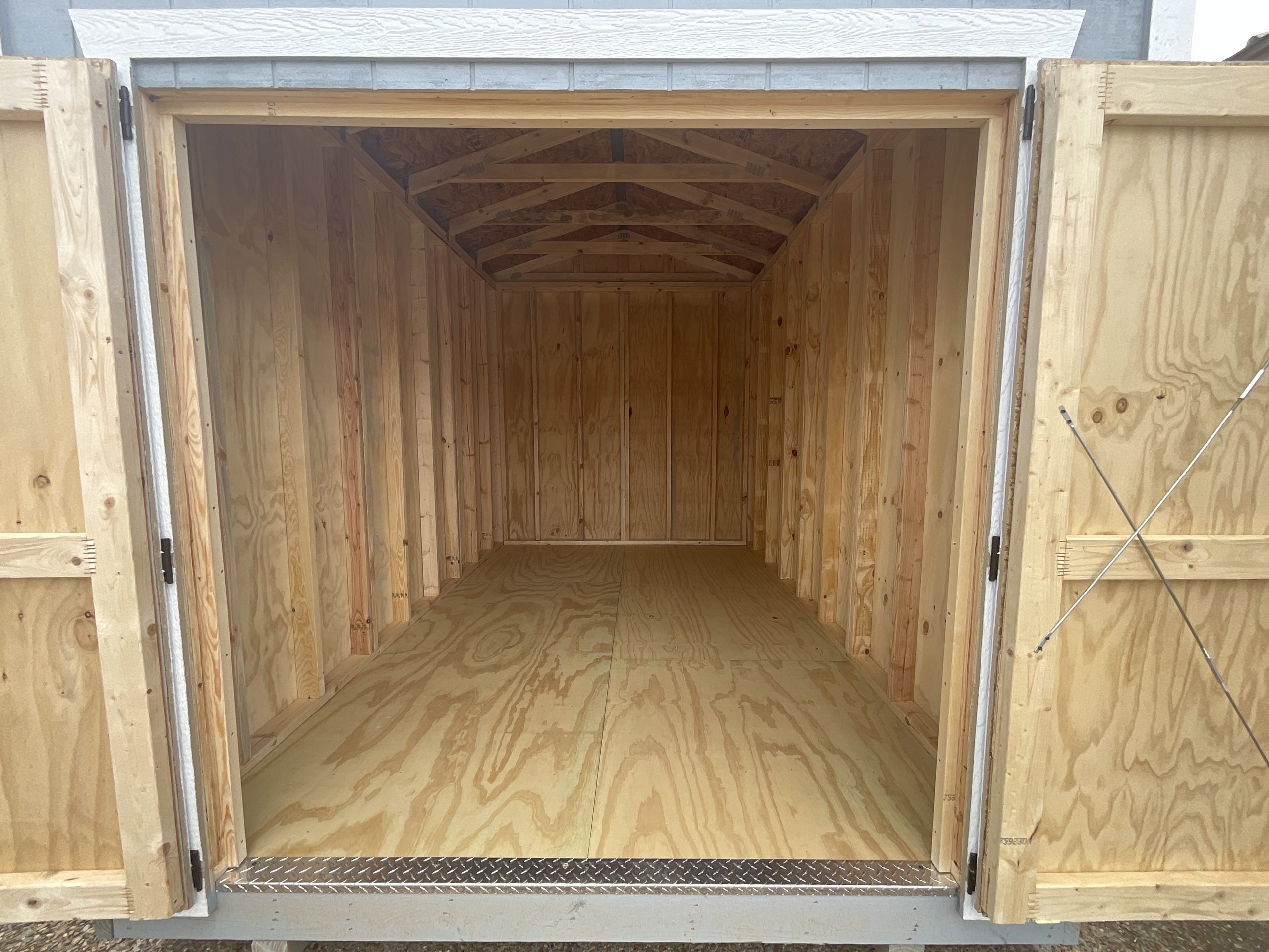 8x12 garden shed portable building for sale hammond la UX260130812 IMG 3446 scaled