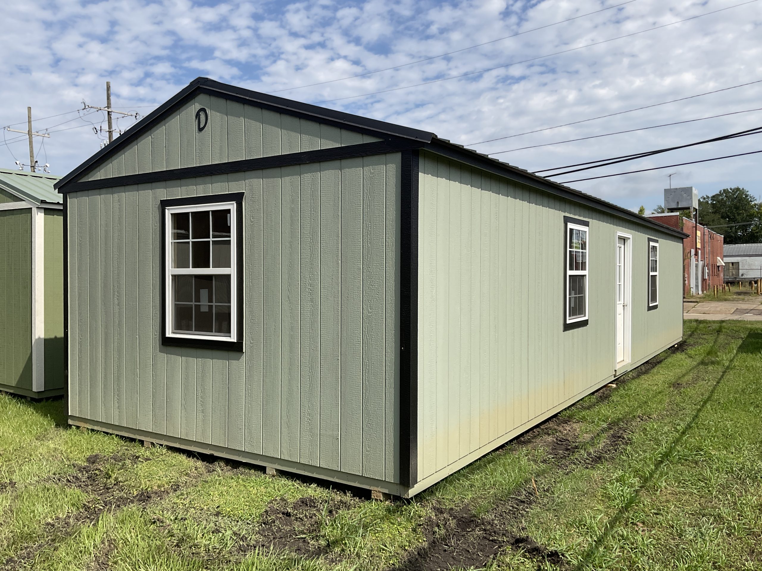 Front left view of 14x44 House Shell