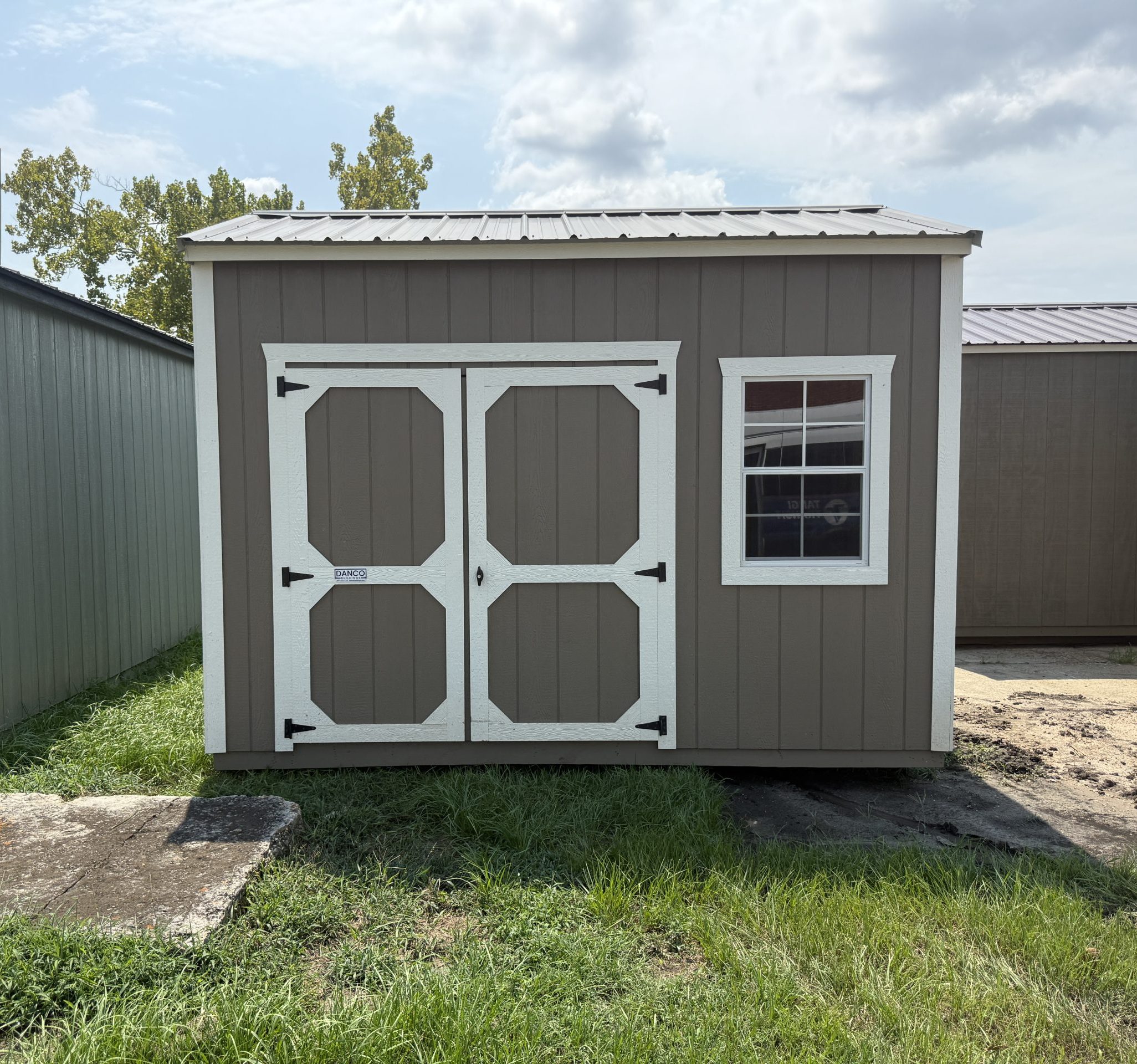 8×12 Garden Shed in Hammond LA (260246) | A-Best Buildings