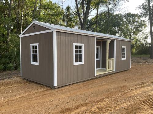 Center Side Porch Cabin Collage1 scaled