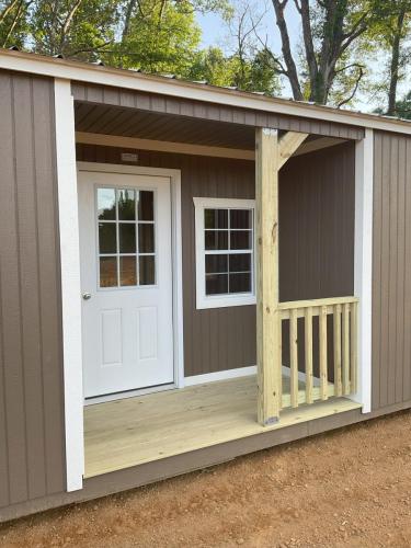 Center Side Porch Cabin Collage2 scaled