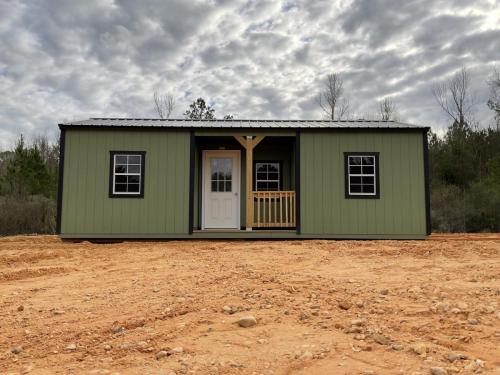 Center Side Porch Cabin Collage3