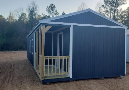 Corner Porch Cabin Collage1